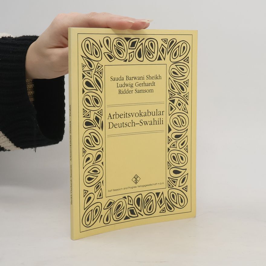 Sauda Barwani Sheikh Arbeitsvokabular Deutsch-Swahili
