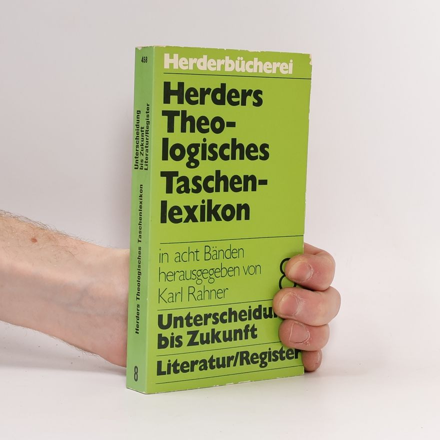 Karl Rahner Herders Theologisches Taschenlexikon