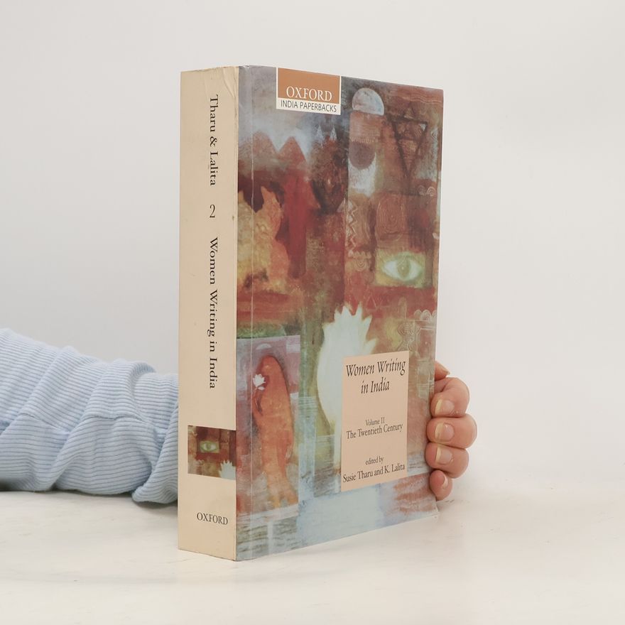 Susie Tharu Women Writing in India