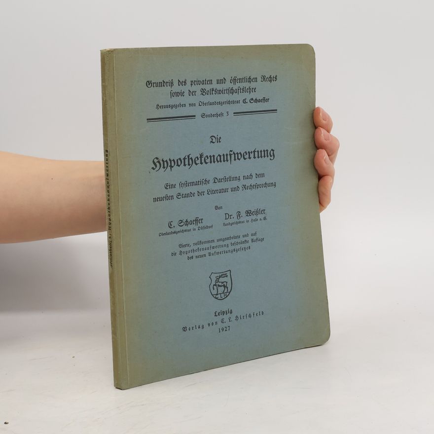 Autorenkollektiv Die Hypothekenaufwertung
