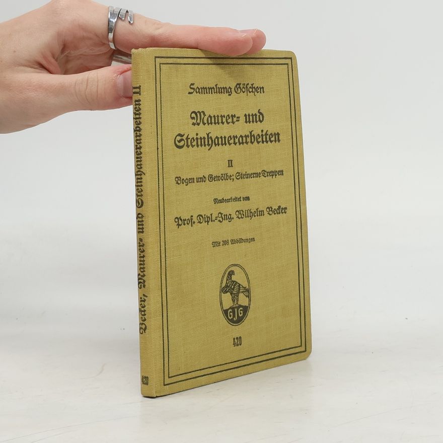 AA.VV. Maurer- und Steinhauerarbeiten II