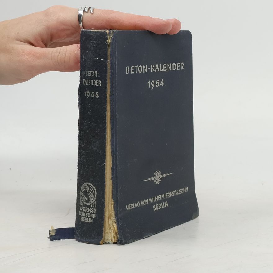 Various authors Beton-Kalender 1954