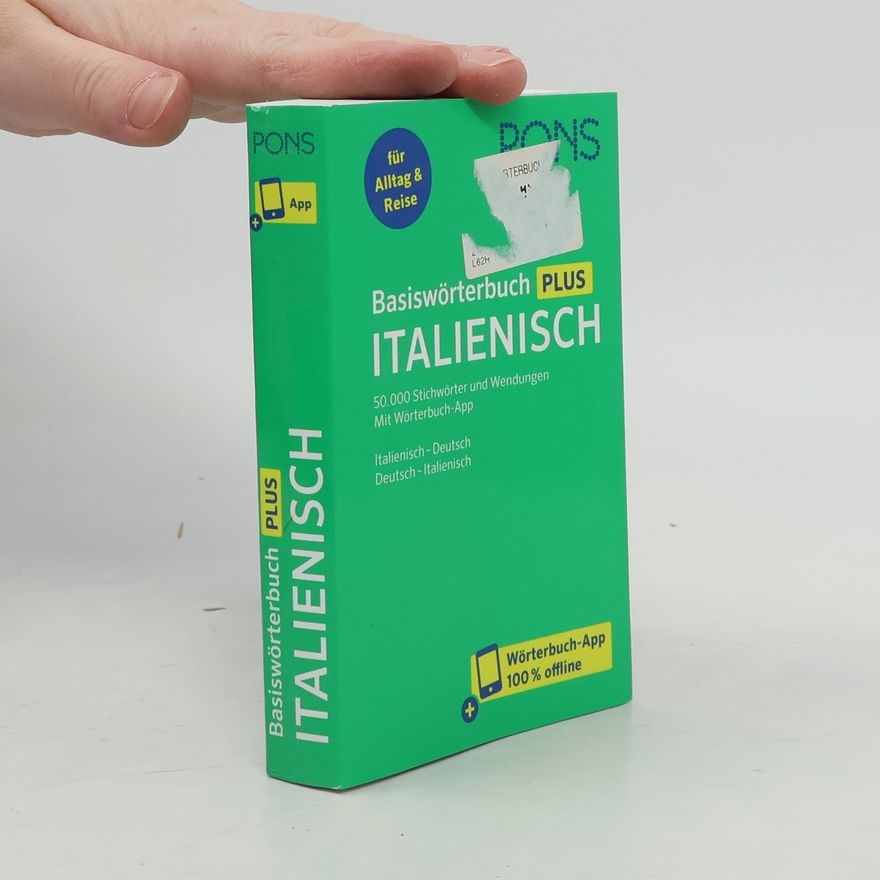 Unknown Author PONS Basiswörterbuch Plus Italienisch