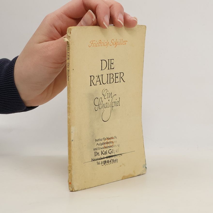 Friedrich Schiller Die Räuber