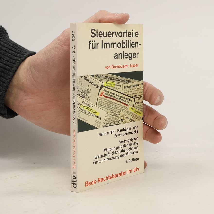 Hans Ludwig Dornbusch Steuervorteile für Immobilienanleger