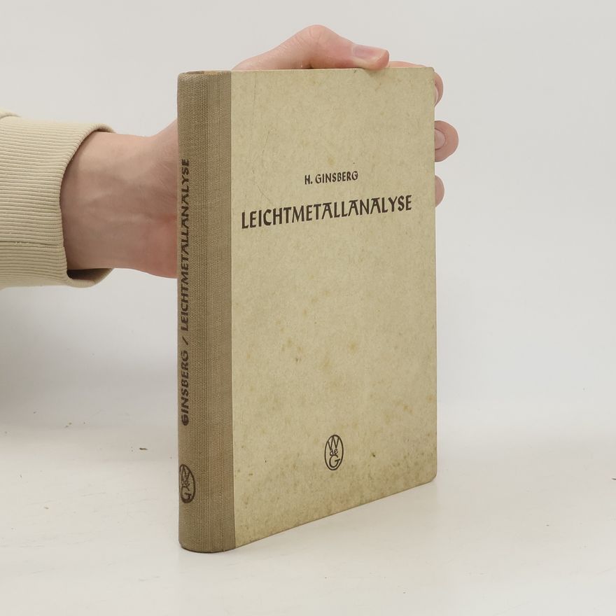 Hans Ginsberg Leichtmetallanalyse