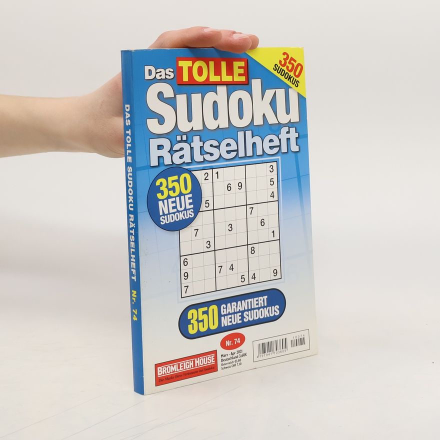 Autorenkollektiv Das Tolle Sudoku Rätselheft Nr. 74