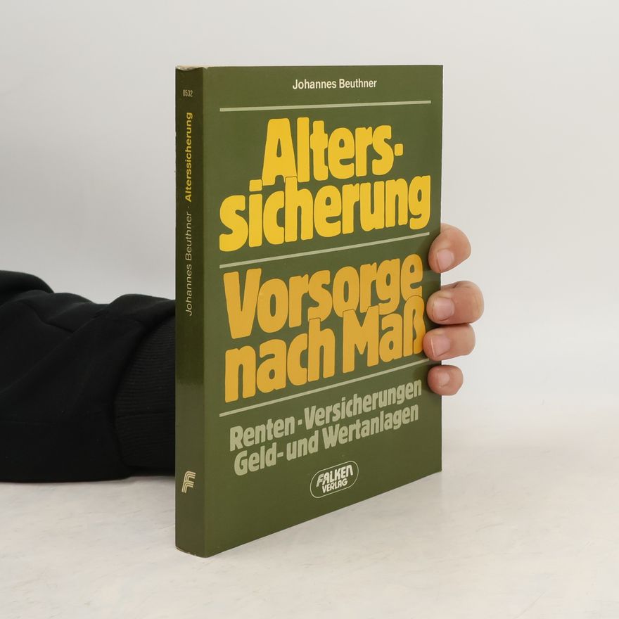 Johannes Beuthner Alterssicherung Vorsorge nach Maß