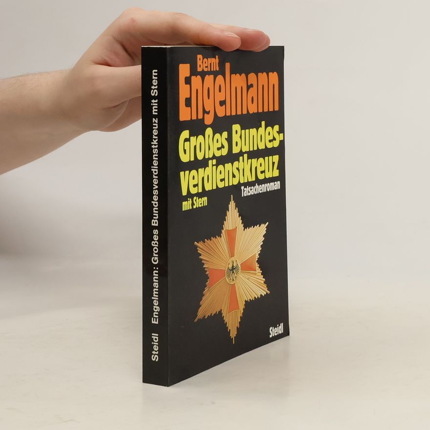 Bernt Engelmann Grosses Bundesverdienstkreuz mit Stern