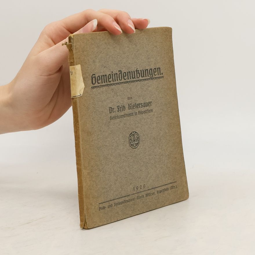 Fritz Kiefersauer Gemeindesitzungen