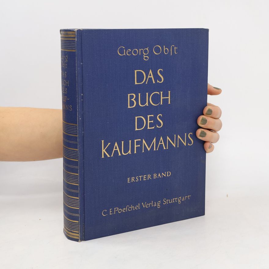 Georg Obst Das Buch des Kaufmanns 1
