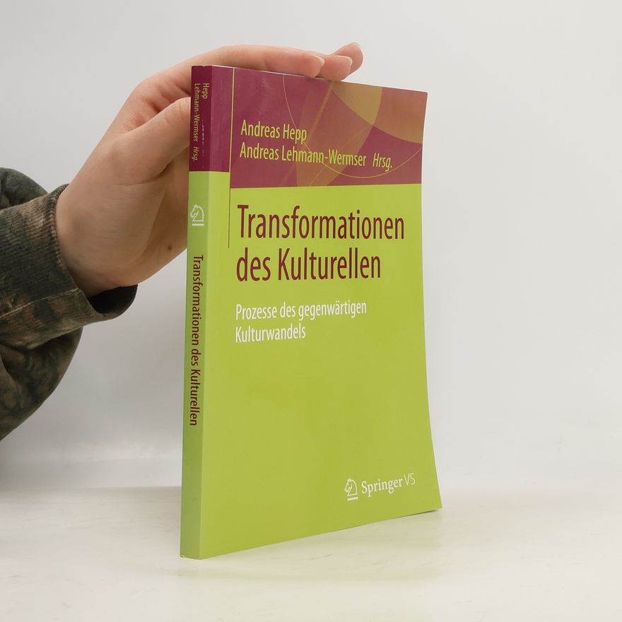 Andreas Lehmann Wermser Transformationen des Kulturellen