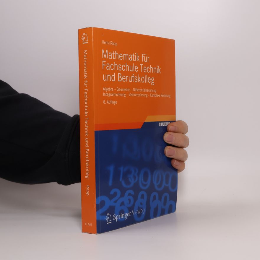 Heinz Rapp Mathematik für Fachschule Technik und Berufskolleg