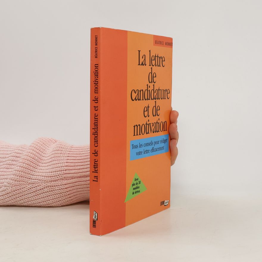Isabelle Monnet La lettre de candidature et de motivation