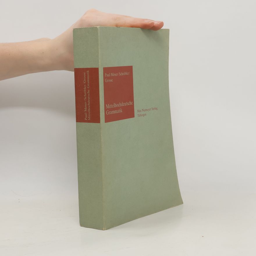 Hermann Paul Mittelhochdeutsche Grammatik