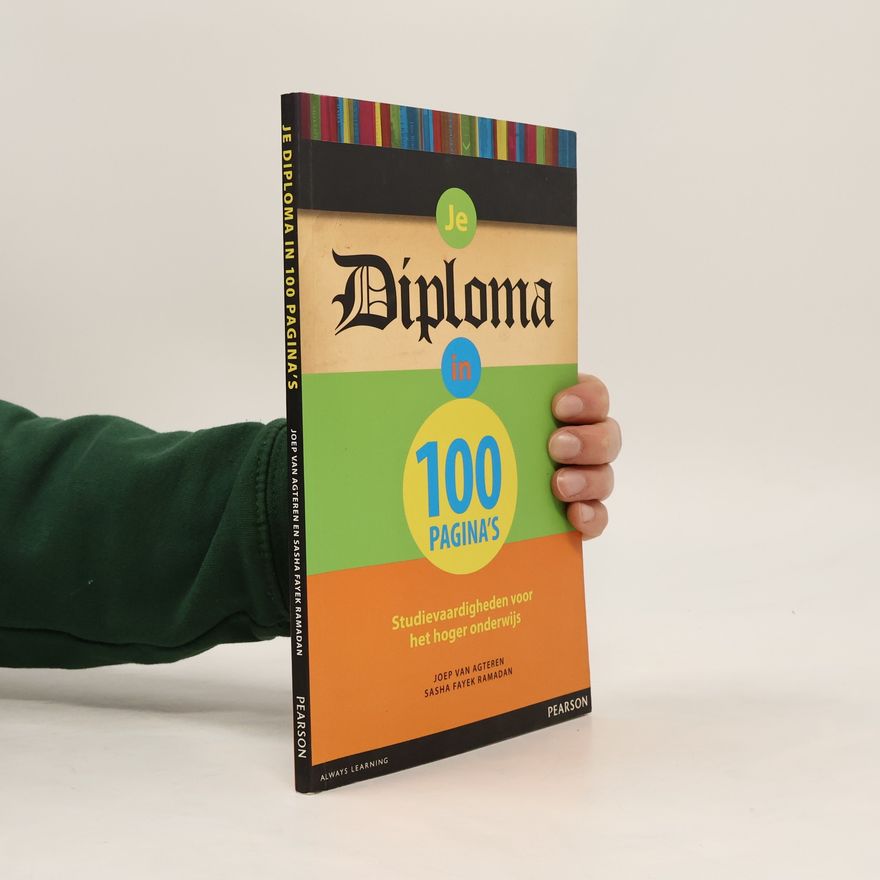 Joep van Agteren Je diploma in 100 pagina's