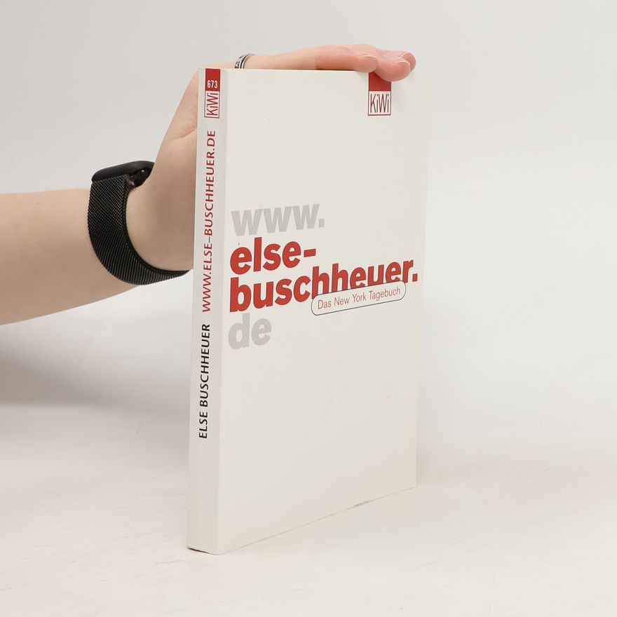Else Buschheuer Das New-York-Tagebuch