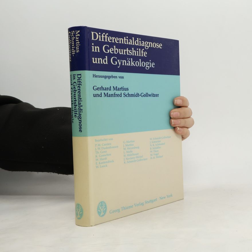 H.-K. Weitzel Differentialdiagnose in Geburtshilfe und Gynäkologie