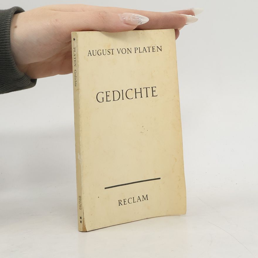 August von Platen-Hallermünde Gedichte