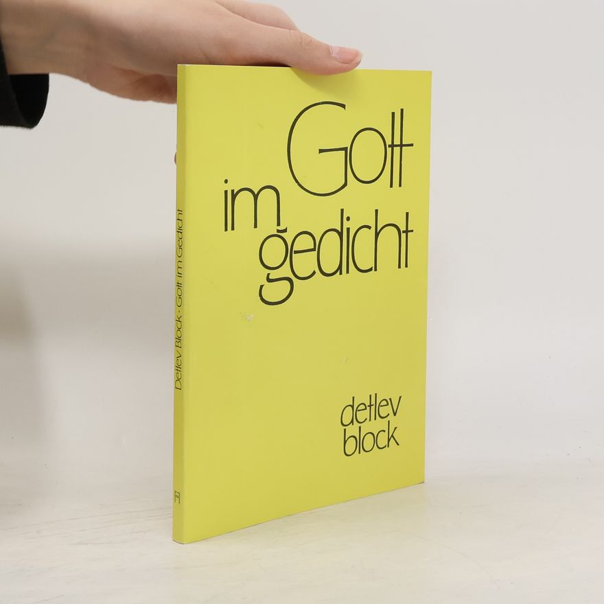 Autores varios Gott im gedicht