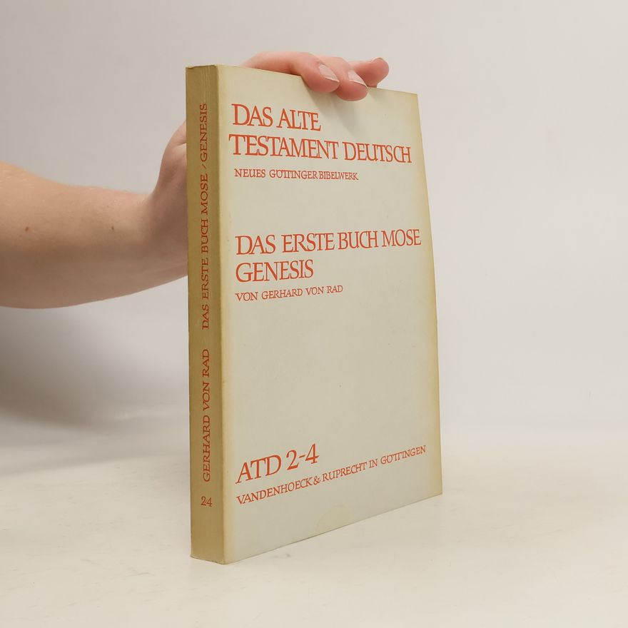 Gerhard von Rad Das Alte Testament Deutsch. ATD 2-4