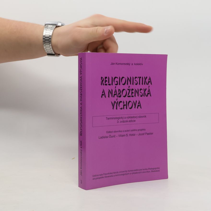 Ján Komorovský Religionistika a náboženská výchova