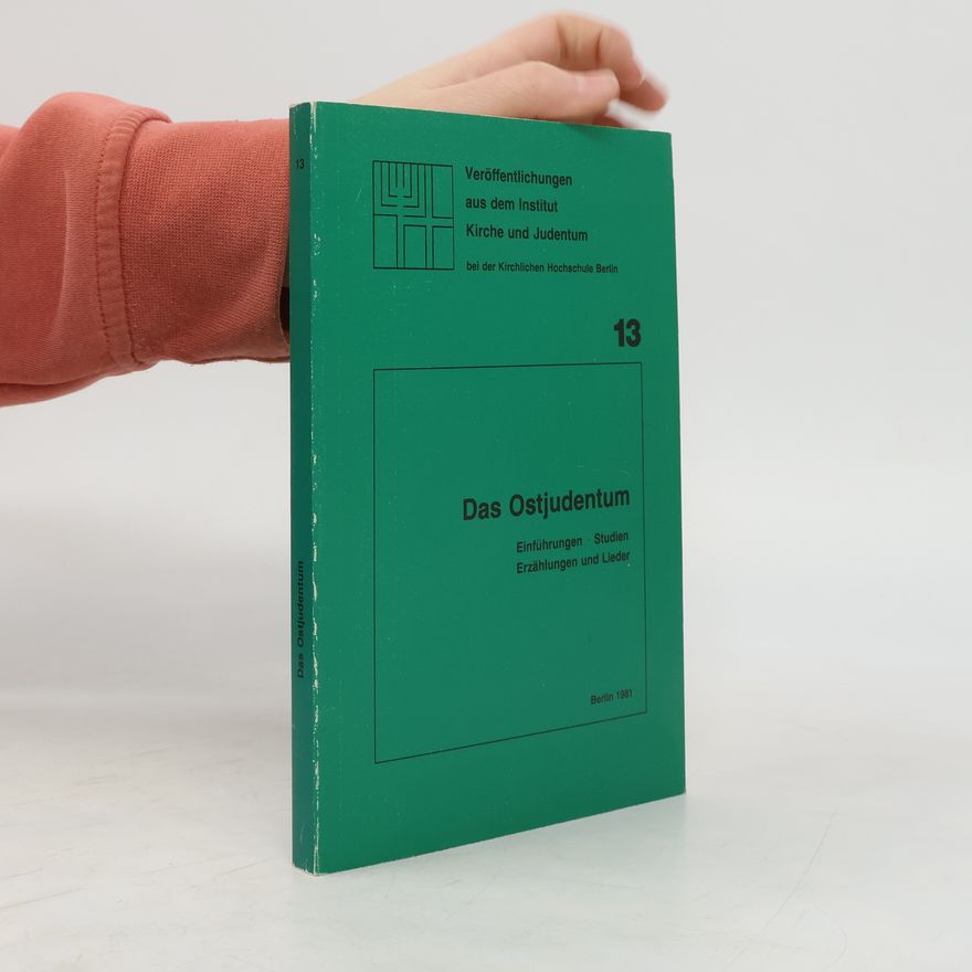 Autorenkollektiv Das Ostjudentum. 13