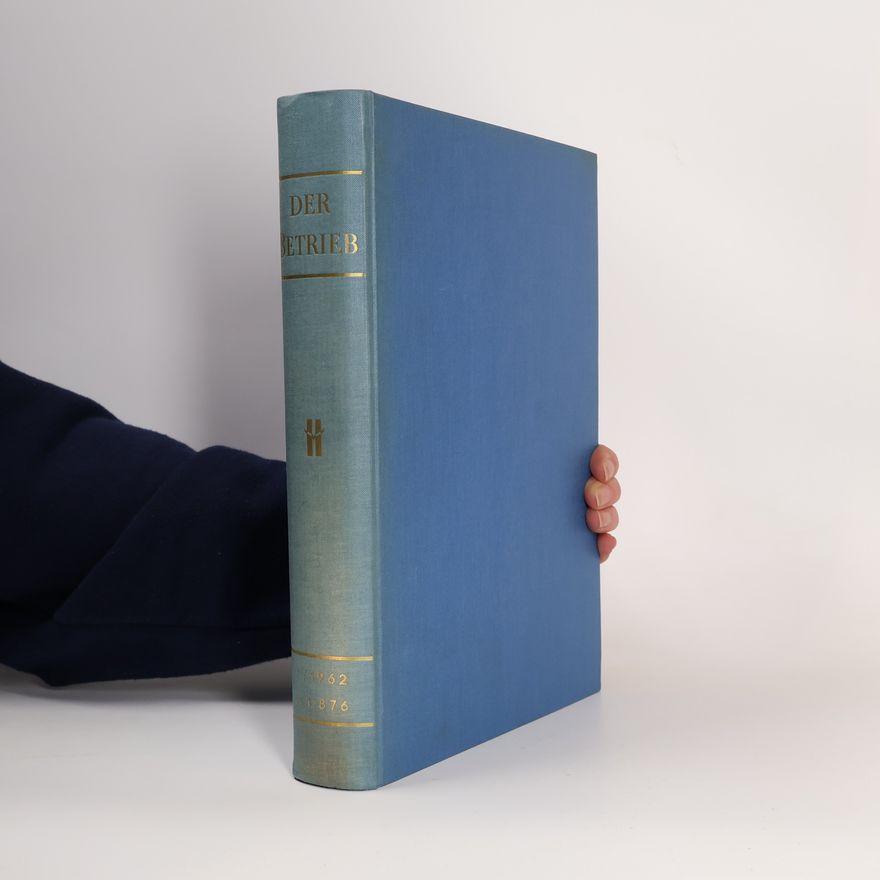 Autorenkollektiv Der Betrieb I/1962