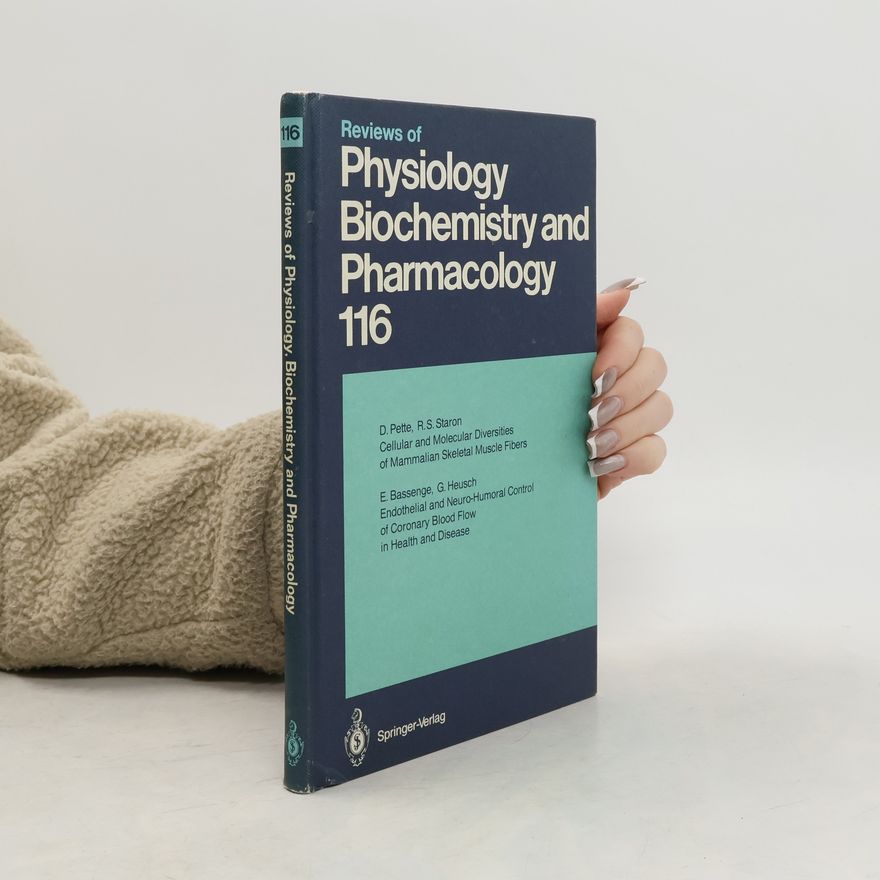 Robert S. Staron Reviews of Physiology, Biochemistry and Pharmacology