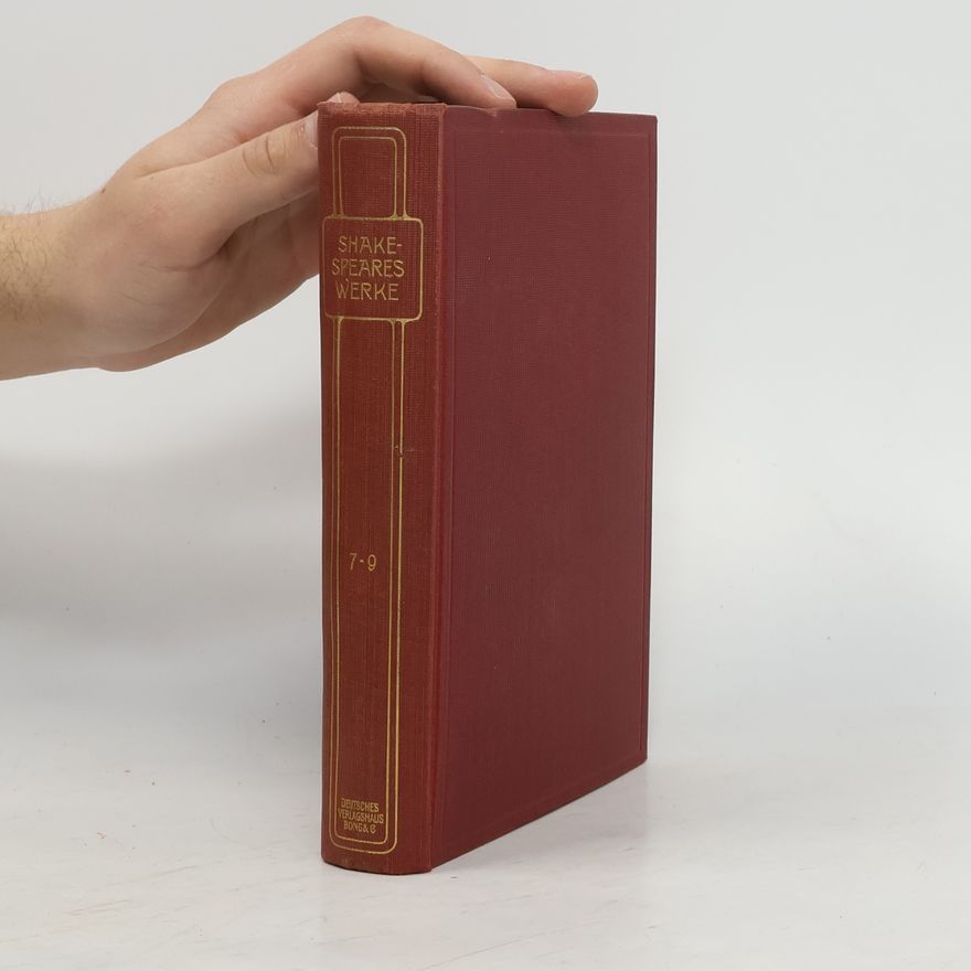 A. W. von Schlegel Shakespeares Werke 7