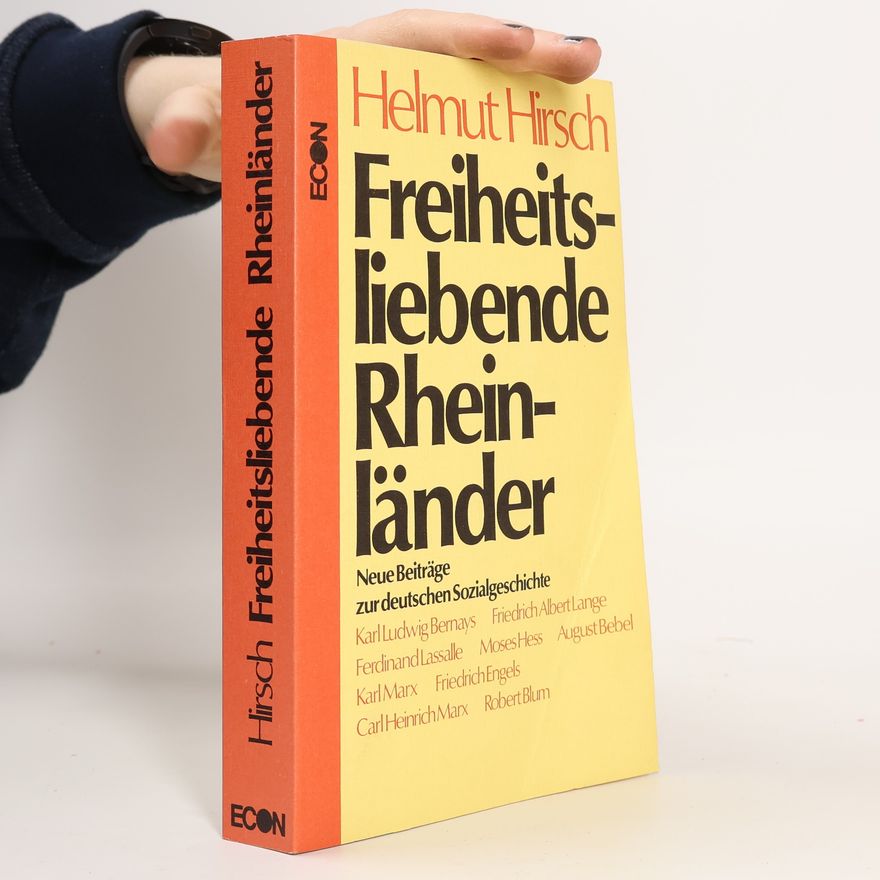 Carl Heinrich Marx Freiheitsliebende Rheinländer
