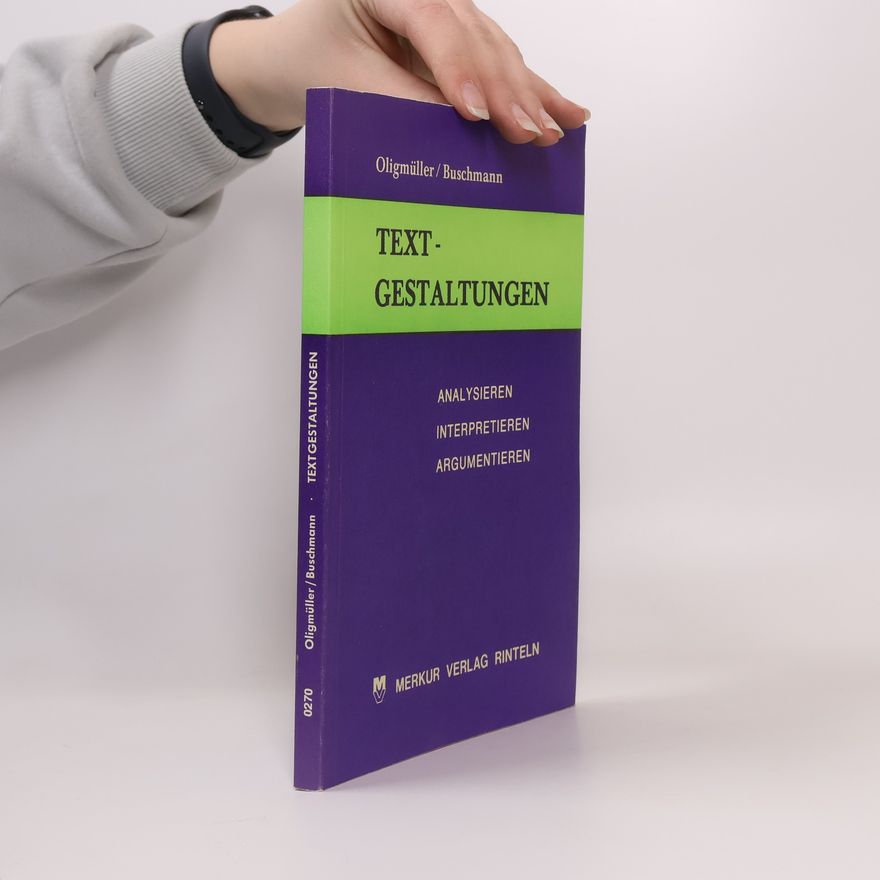 Alfred Oligmüller Textgestaltung
