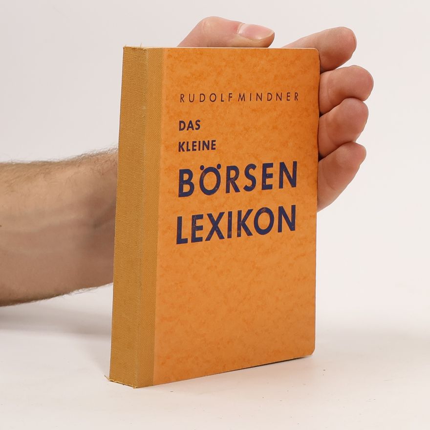 Rudolf Mindner Das kleine Börsen Lexikon