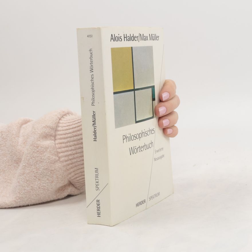 Alois Halder Philosophisches Wörterbuch