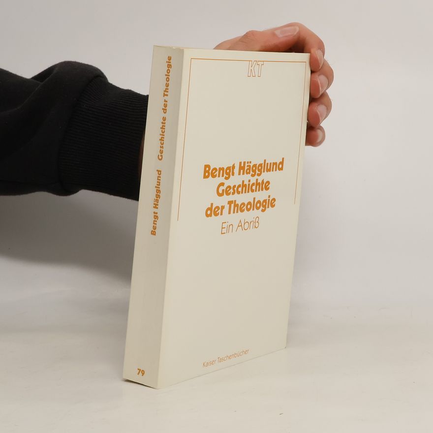 Bengt Hägglund Geschichte der Theologie