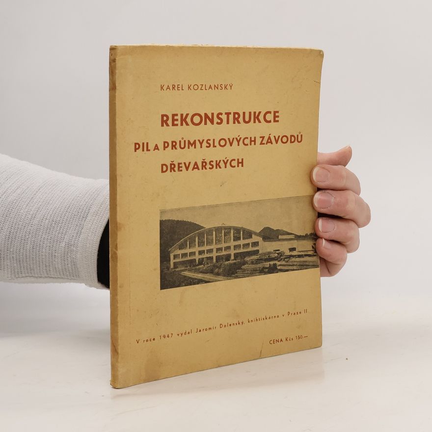 Karel Kozlanský Rekonstrukce pil a průmyslových závodů dřevařskych