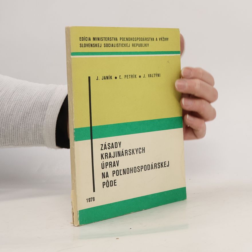 Ľ. Petrík Zásady krajinárskych úprav na poľnohospodárskej pôde
