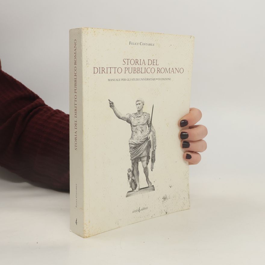 Felice Costabile Storia del diritto pubblico romano