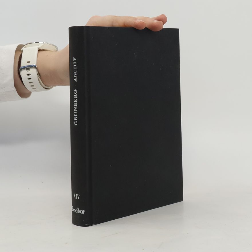 Autorenkollektiv Archiv für die Geschichte des Sozialismus und der Arbeiterbewegung 14