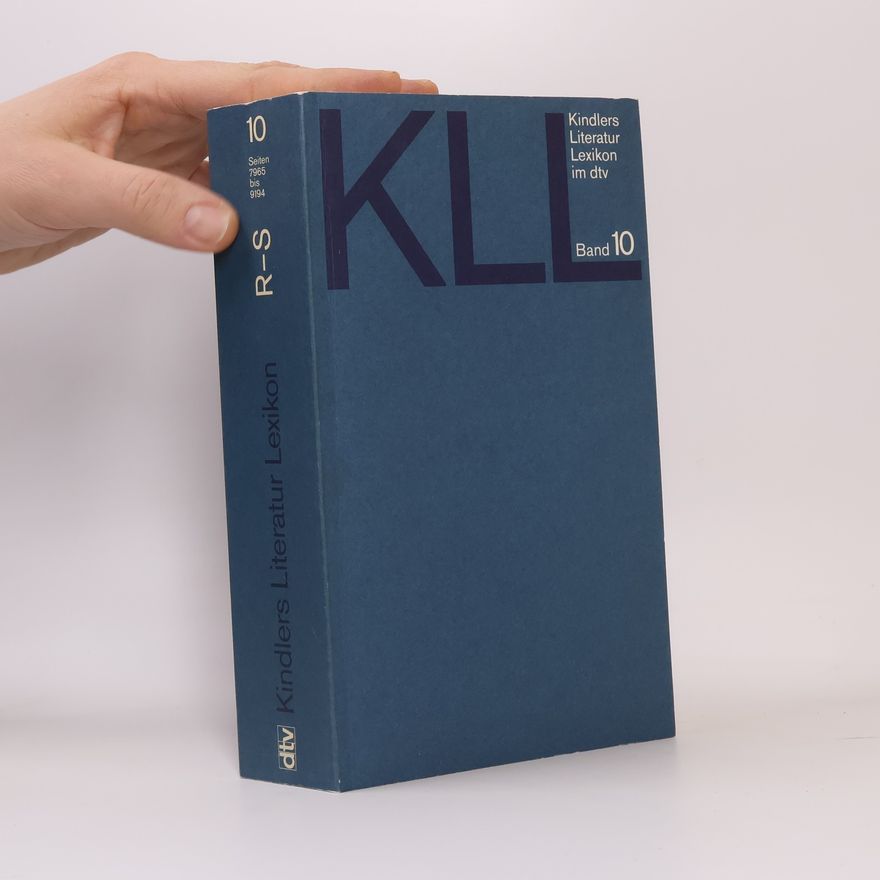 Autorenkollektiv Kindlers Literatur Lexikon im dtv 10. R-S