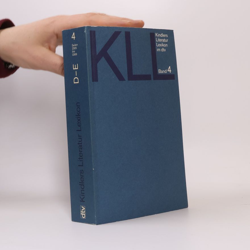 Autorenkollektiv Kindlers Literatur-Lexikon im dtv 4, D-E