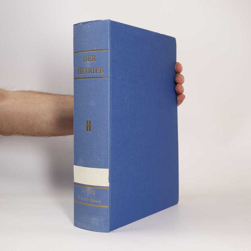 Various authors Der Betrieb II