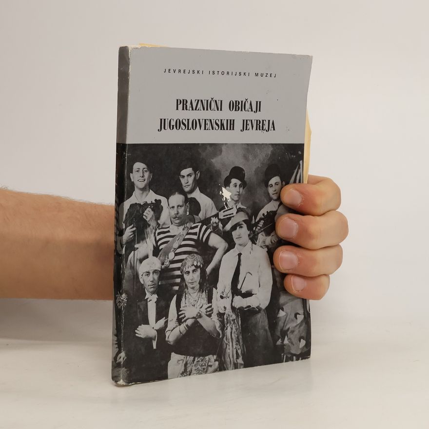 Hedviga Bošković Praznični običaji jugoslovenskih jevreja
