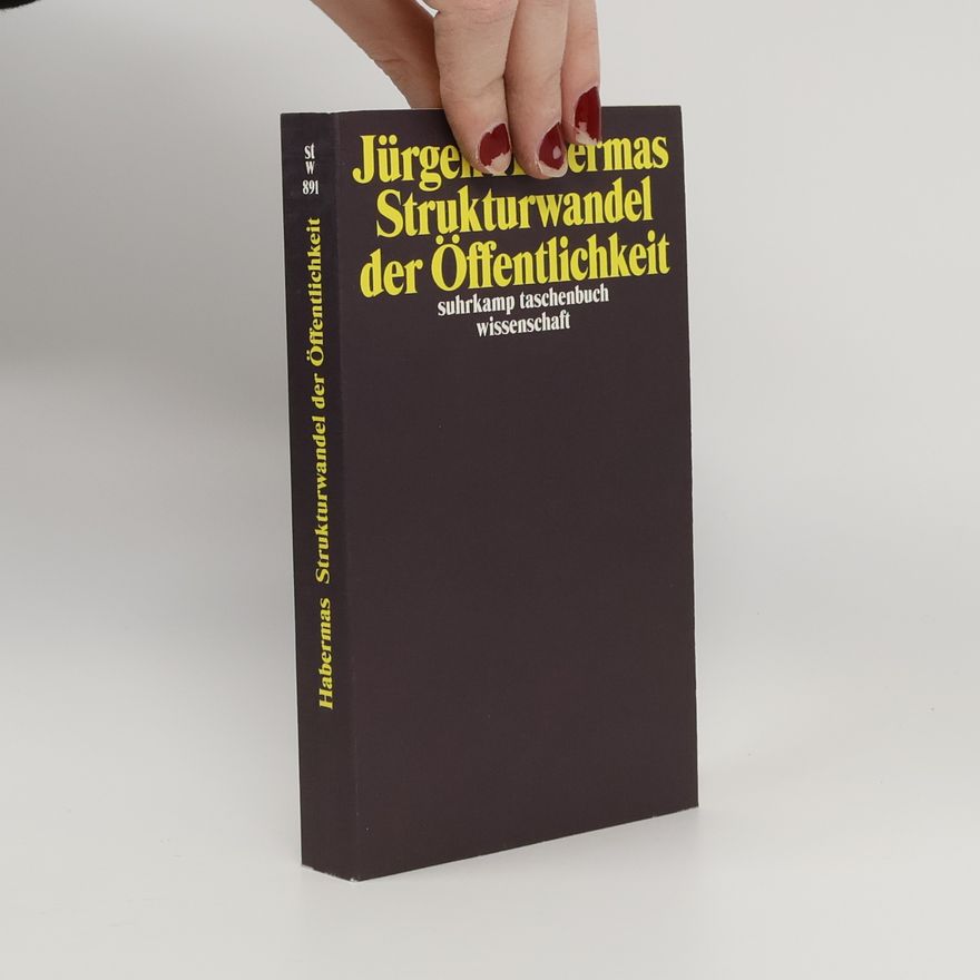 Jürgen Habermas Strukturwandel der Öffentlichkeit