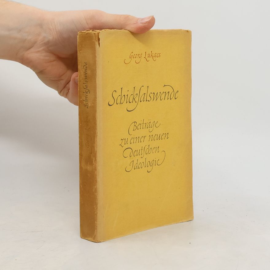 Georg Lukács Schiscksalswende