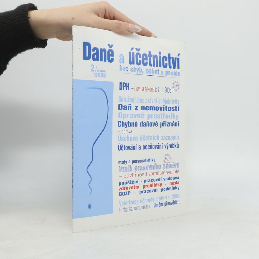 Autorenkollektiv Daně a účetnictví bez chyb, pokut a penále 2/2005