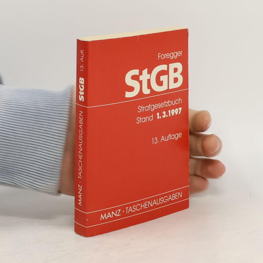 Kolektív autorov Manz Taschenausgaben: Strafgesetzbuch