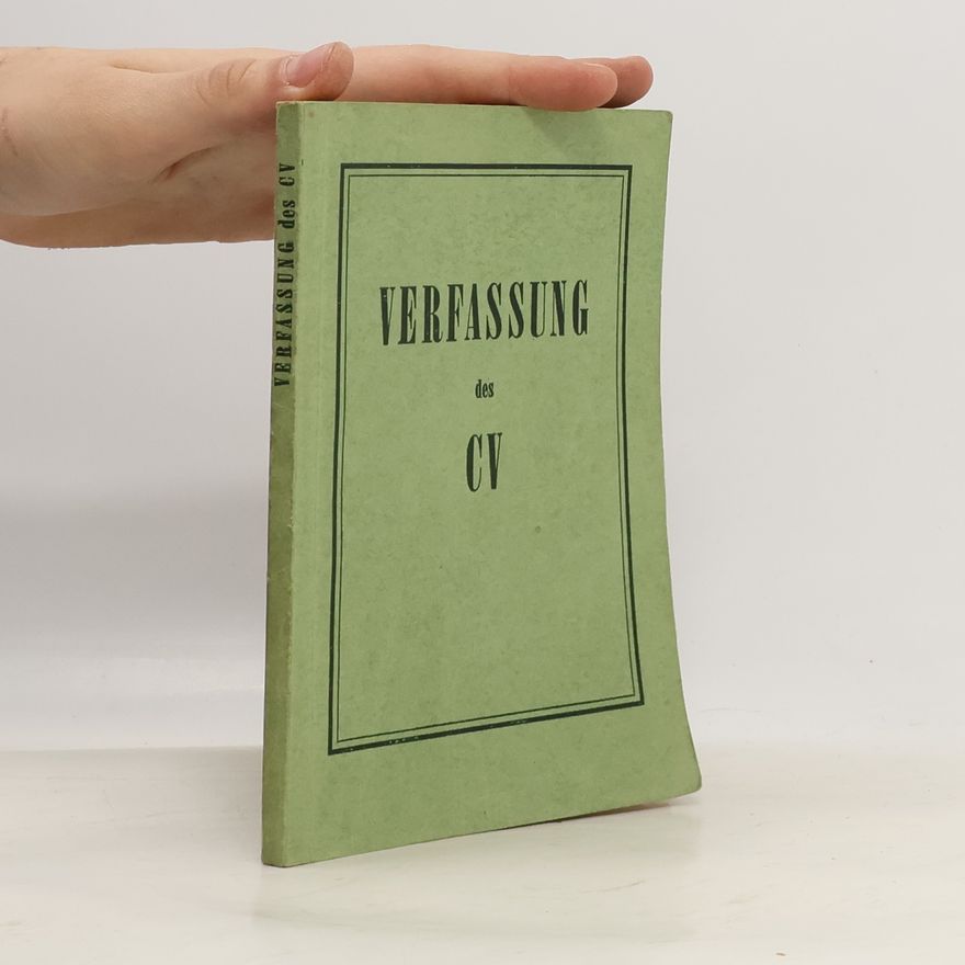 Various authors Verfassung des CV