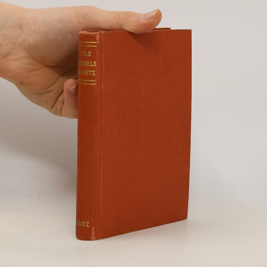 Heinrich Demelius Handelsgesetzbuch