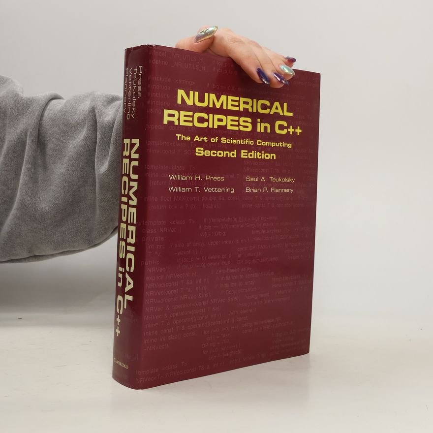 Brian P. Flannery Numerical Recipes in C++